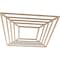 Ekena Millwork Raven Wood Fretwork Pierced Ceiling Medallion, Alder, 18"OD x 6 5/8"ID x 3/8"T CMWP18X18X0375RAAL - alternate 4